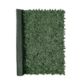 Ivy Privacy Fence, 96 x 72 in Artificial Green Wall Screen, Greenery Ivy Fence with Mesh Cloth Backing and Strengthened Joint
